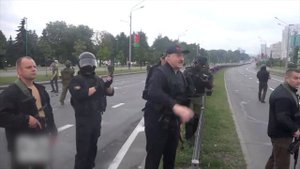 23.08.2020 ОМОН - красавцы. Лукашенко. Снайперы. Переброска техники.