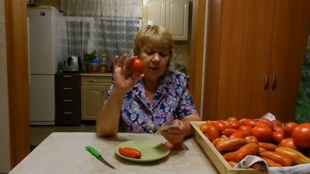 Дегустируем томаты. Перцевидный полосатый и НИКА F1