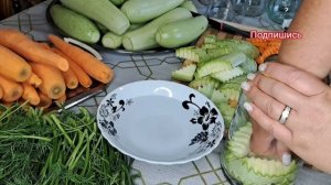 Маринованные Кабачки / Самый Вкусный рецепт ....