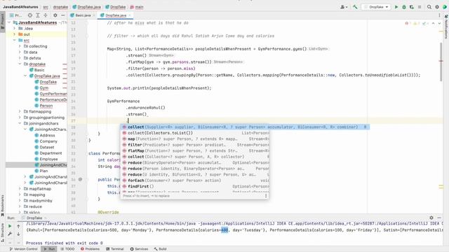 2023 | Latest | Java8 | Java17 | filter | takeWhile | dropWhile | Streams | Collectors