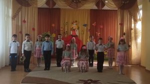 Н.Вересокина "Озорная полька". Исполняет  ансамбль шумовых инструментов  д/сада "Родничок"