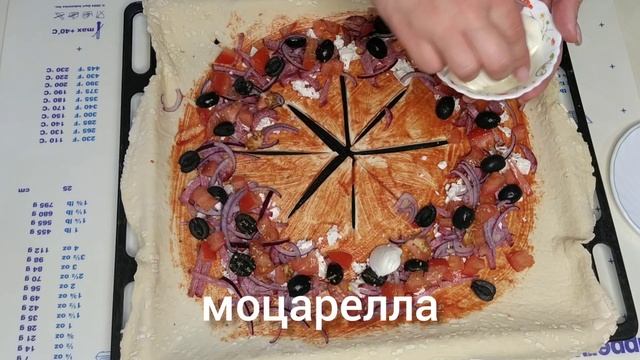 Пицца "Рождественский венок"| Выпечка на Рождество| Pizza