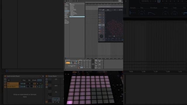 Как добавить сэмплер ударных на Drum Rack в Ableton. #ableton #drumrack