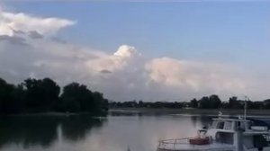 Речная пристань Краснодара.