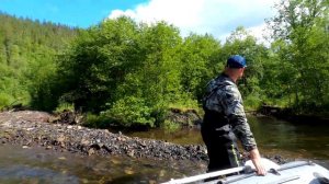 Рыбалка в верховьях реки Анюй, июль 2020 года. Хабаровский край.