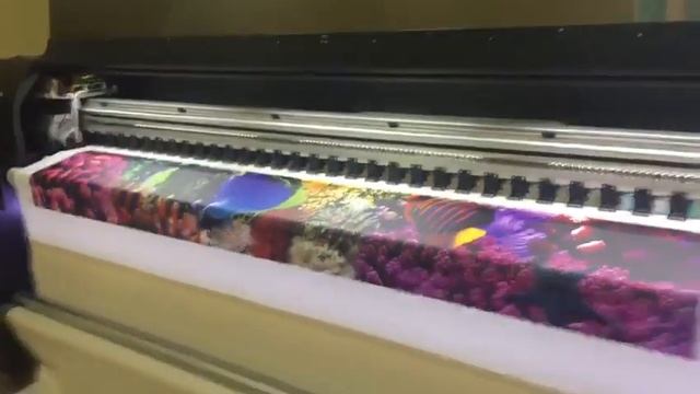 УФ(UV) принтер для печати на натяжных потолках - FNP.kz смотреть онлайн