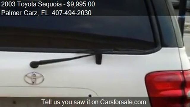 2003 Toyota Sequoia SR5 2WD - for sale in Orlando FL 32805