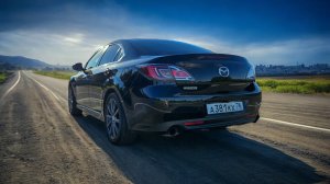 Mazda 6 II (GH) Рестайлинг 2012 2.0 МКПП 6 Black