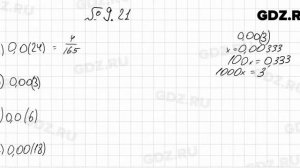 № 9.21 - Алгебра 8 класс Мордкович