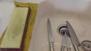 Проверка заточки кухонного ножа.!!!