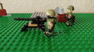 Выстрел из СПГ 9. (Тест Лего анимации)