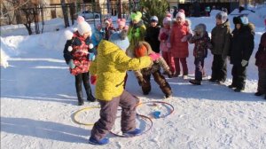 Зимние забавы в Детском саду