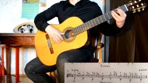 Урок классической гитары 3, (В.П.Калинин "Юный гитарист" стр.18-23)