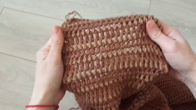 МК джемпер крючком/Вяжем быстро и просто. смотреть онлайн
