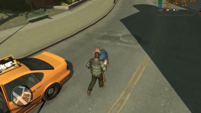 GTA 4 GAMEPLAY ON RX 570 4GB смотреть онлайн