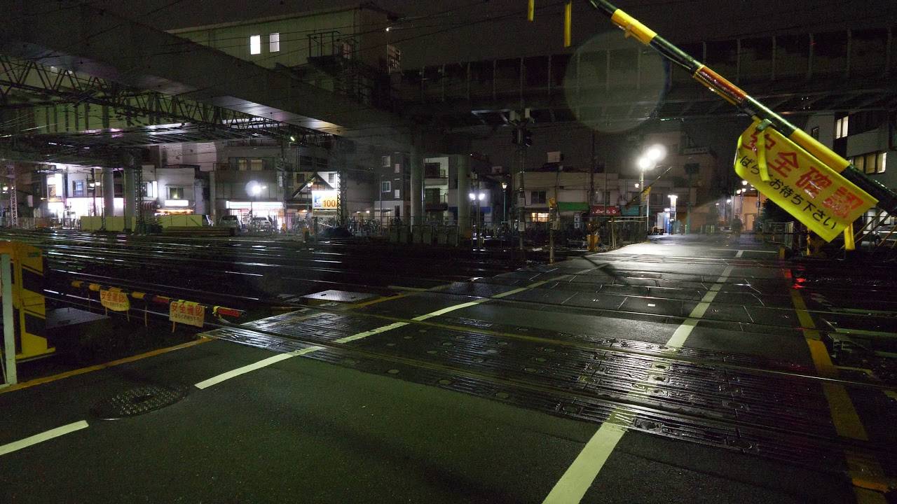 2K・ Прогулка по ночному Сибамата с дождём смотреть онлайн