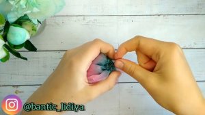 Невероятно простые и красивые ? бантики из органзы 4 см / МК/ Канзаши!/ Лидия Ярута