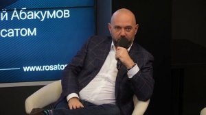 CEO eXpress Андрей Врацкий | CIO "Росатома" Евгений Абакумов. Пресс-завтрак