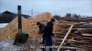 Рубительная машина, измельчитель дерева в щепу, щеподробилка "ЩДС-6"