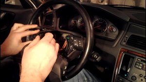 Установка кнопок круиз контроля на трехспицевый руль Volvo S60