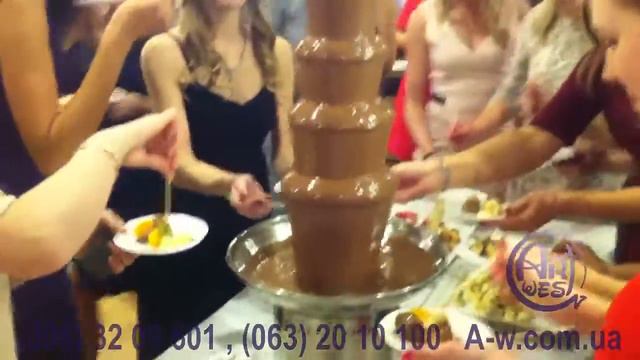 Шоколадний фонтан Львів на 8 кг смотреть онлайн
