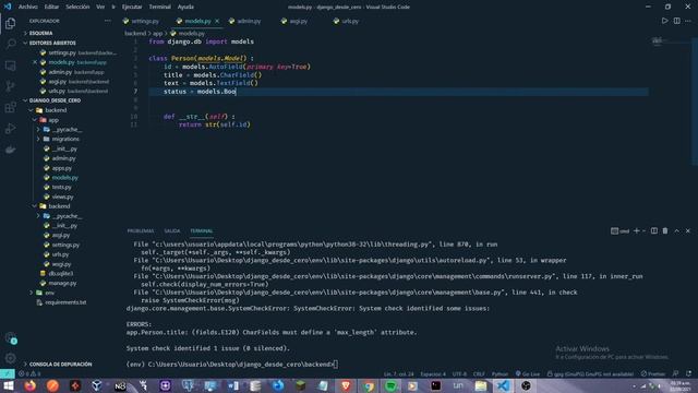 Django desde cero 4 - Modelos en Django смотреть онлайн