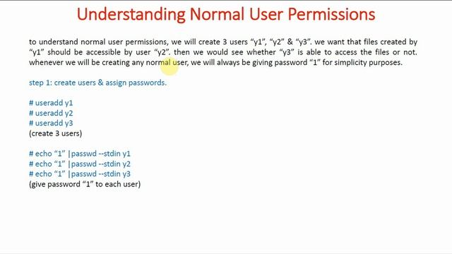 92 Introduction to Permissions in Linux - 1 | Linux Commands | Linux for Beginners