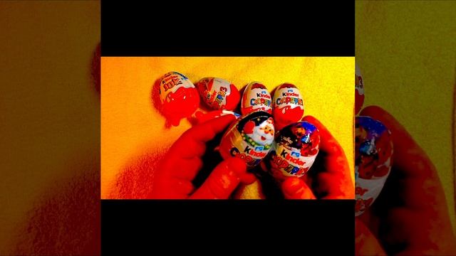 Candy's Kinder ASMR lollipops satisfying video relaxing Kinder Joy, Kinder Surprise #shorts (9)