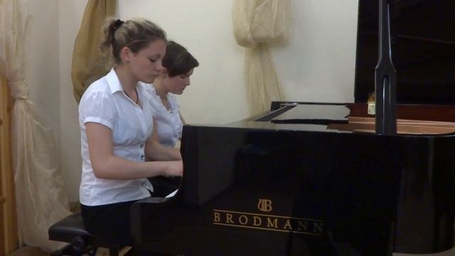 Pavel Zakharov. «Aged Stained-Glass Windows» for 4 hands - Павел Захаров. «Старинные витражи» вып. смотреть онлайн