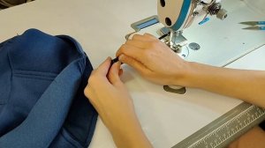 пошив худи с горловиной стройкой