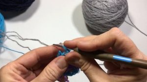 Вязаная сидушка для стула/Knitted chair seat