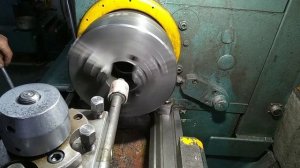 Шлифовка кулачков   токарного патрона 250мм по методу подсмотренному у Славы Петрова