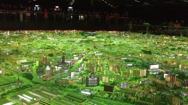 Световое шоу макет Москвы смотреть онлайн
