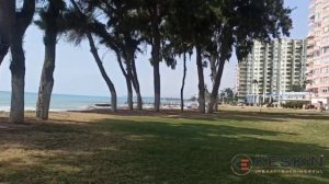 ТУРЦИЯ/МЕРСИН/ЭРДЕМЛИ/ТОМЮК. Прогулка по набережной Томюк, пляж и прогулочная зона вдоль моря.