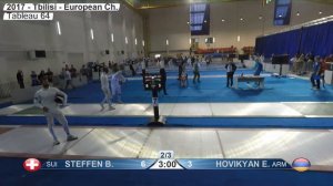 FE M E Individual Tbilisi GEO EC Zonal 2017 T64 04 red STEFFEN SUI vs HOVIKYAN ARM