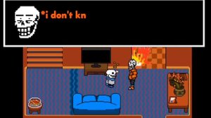 SANS BURNT THE WATER (but underswap)