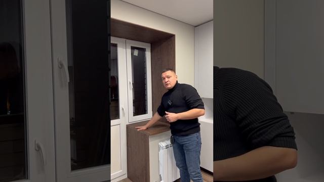 ОТДЕЛКА БАЛКОННОГО БЛОКА #ремонтквартир #ремонт #отделка #откосы #идеальныйремонт