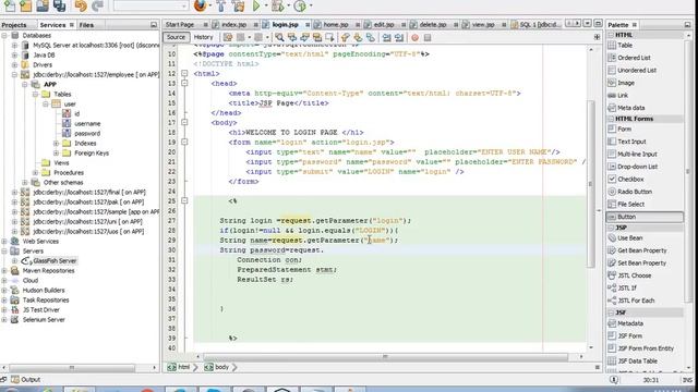 Java Jsp Nevigation || with View Update Delete-part 1 смотреть онлайн