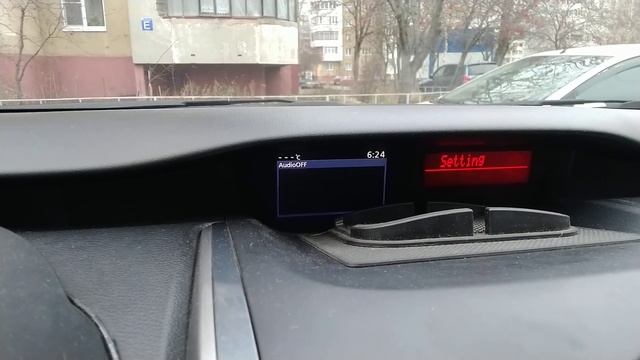 Настройка часов на Mazda CX 7 смотреть онлайн