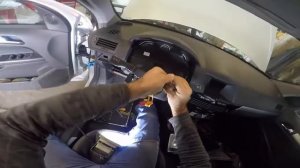 Установка Starline A93 на Opel Astra H