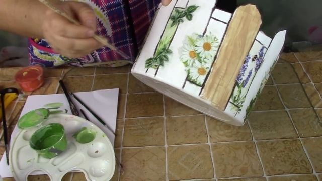 Кашпо своими руками /Flower pot. ХоббиМаркет смотреть онлайн