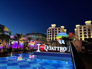 Обзор ресторанов A la carte в отеле Quattro Beach Spa & Resort Турция. Пляжная вечеринка.