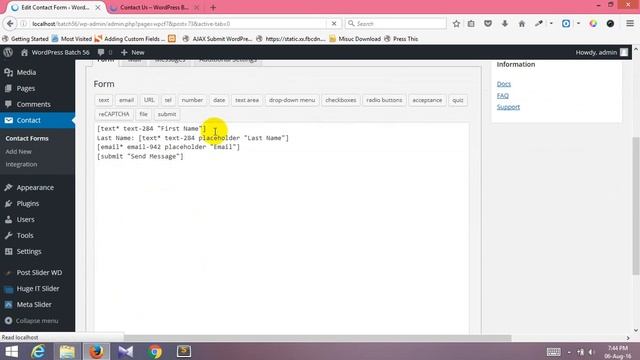 SoftTech-IT | Basic WordPress | Class 4 | WordPress Plugin Contact Form | How to Learn смотреть онлайн