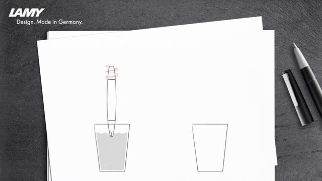 Уход за ручкой Lamy с поршневой системой заправки смотреть онлайн