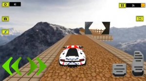 Crazy Sports Car Stunt Simulator Extreme Mega Ramps Crazy Car Driving -Android GamePlay