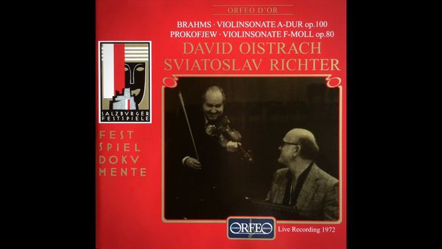Sergei Prokofiev 1891-1953  Violin sonata  No. 1  Op. 80  David Oistrakh  Sviatoslav Richter