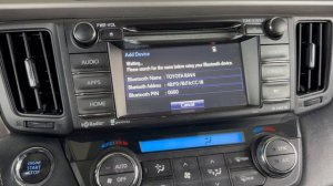 2014 - 2018 Toyota RAV4 Bluetooth Phone Pairing - How To Pair iPhone Connect Sync Samsung