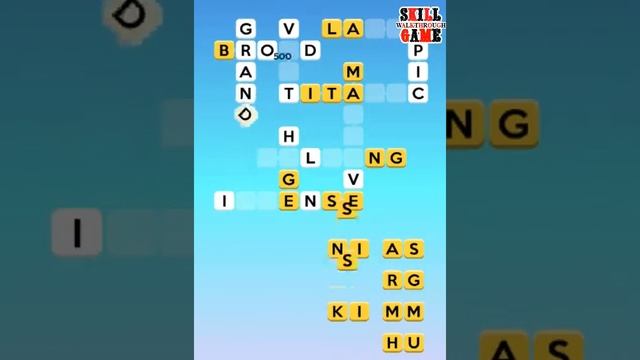 Letter Bounce - Word Puzzles Level 50 - Walkthrough