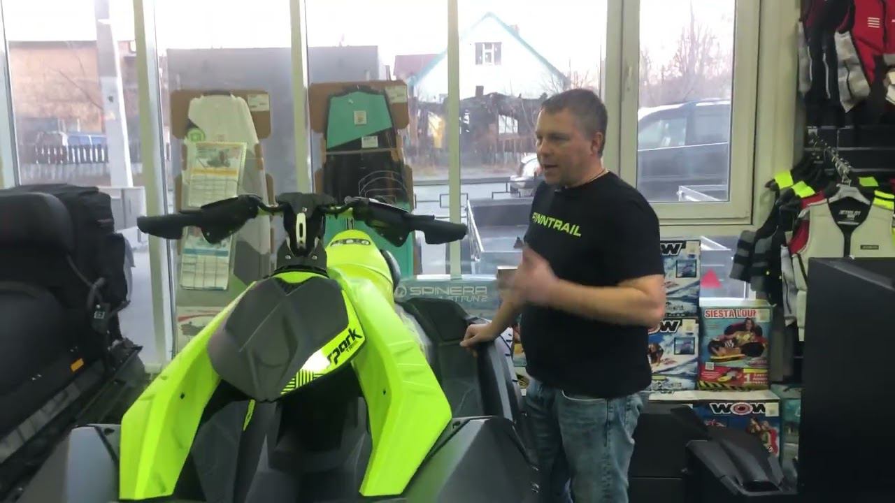 Гидроцикл Sea-Doo SPARK 2UP 90 iBR Trixx смотреть онлайн