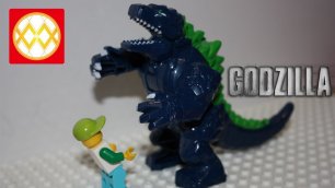Большая фигурка LEGO Годзиллы